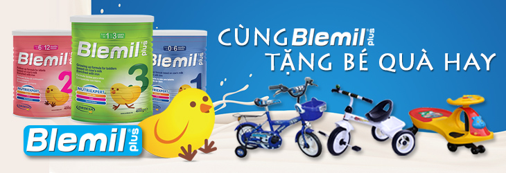 khuyến mãi từ sữa Blemil khuyến mãi từ sữa Blemil