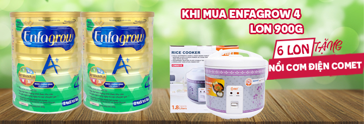 khuyến mãi từ Enfa 4 900g khuyến mãi từ Enfa 4 900g