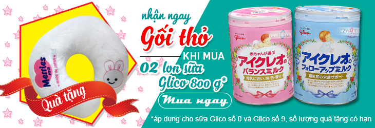 khuyến mãi từ sữa glico khuyến mãi từ sữa glico