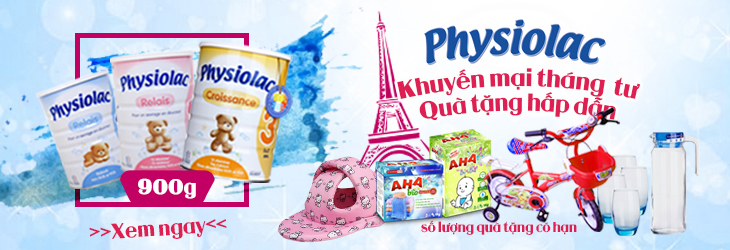 khuyến mãi từ sữa physiolac khuyến mãi từ sữa physiolac