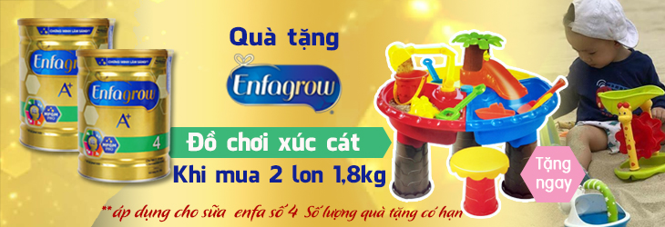 khuyến mãi từ sữa enfagrow 4 1,8kg khuyến mãi từ sữa enfagrow 4 1,8kg