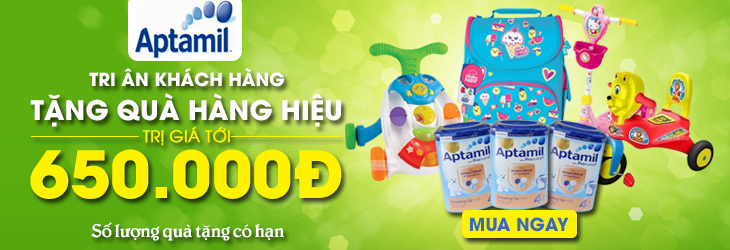 Khuyến mãi từ Aptamil Khuyến mãi từ Aptamil