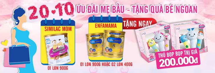 Ưu đãi mẹ bầu tặng quà cho bé ngoan Ưu đãi mẹ bầu tặng quà cho bé ngoan