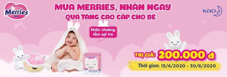 Qùa cho bé từ Merries Qùa cho bé từ Merries