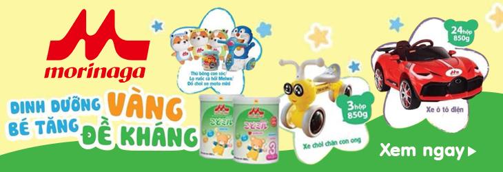 Khuyến mãi từ Morinaga Khuyến mãi từ Morinaga