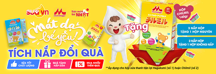 Morinaga Tích Nắp Đổi Quà