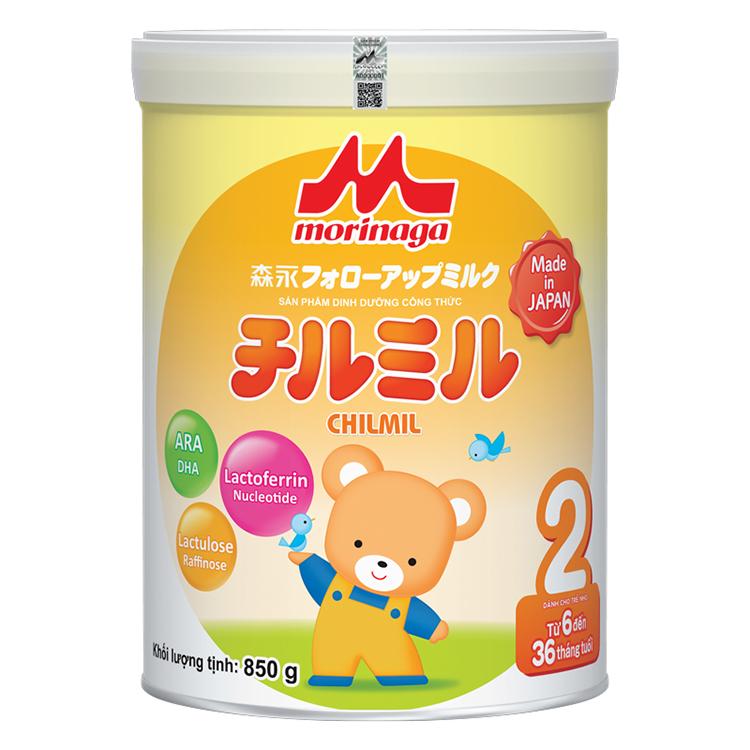 Sữa Morinaga số 2 850g (không đai)