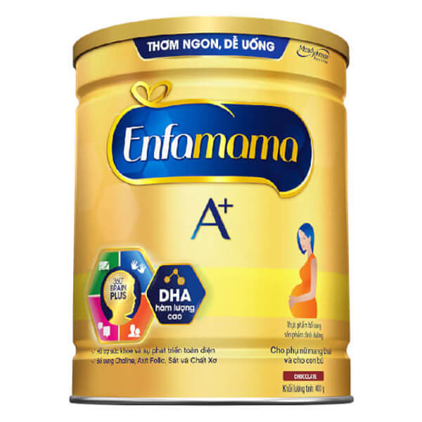 Sữa Enfamama A+ chocolate 360 plus - 400g 