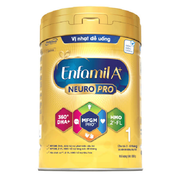 Sữa bột Enfamil A+1 Neuropro - 830g 
