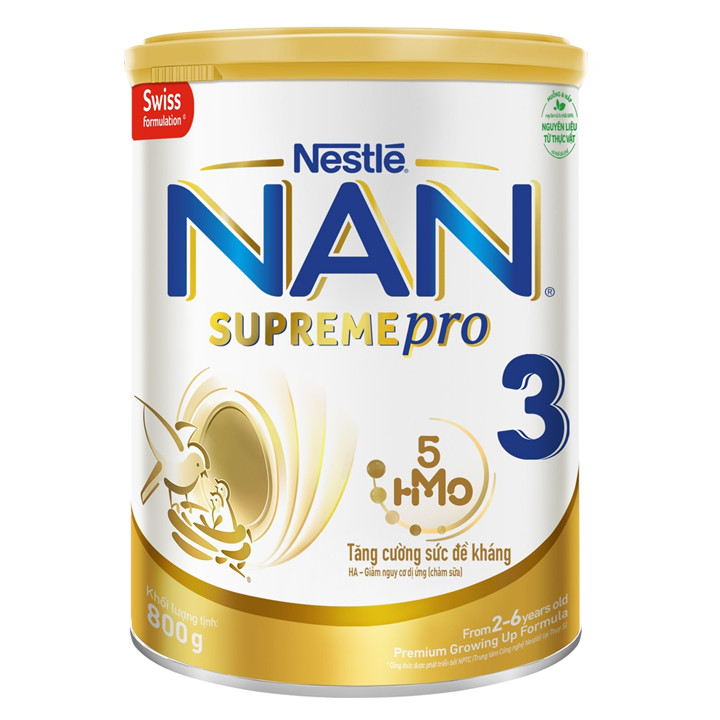 Sữa Nan Supreme 3 900g ( Từ 2 - 6 tuổi )