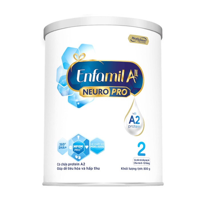 Sữa Bột Enfamil A2 Neuropro 2 – 800g (Có quà)