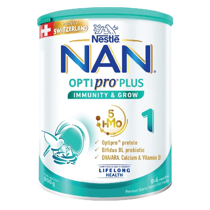 Sữa Nan Optipro Plus HMO số 1 800g