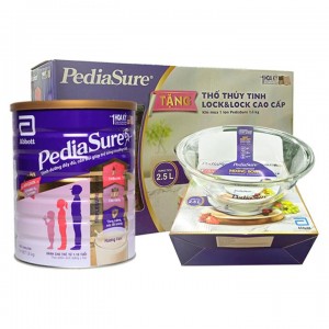 Sữa Pediasure B/A 1.6kg tặng 1 thố thủy tinh clock & clock 2.5l