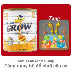 Sữa Abbott Grow 4 - 900g có quà