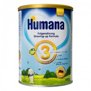 Sữa bột Humana Gold số 3 800g