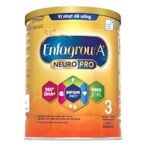 Sữa bột Enfagrow A+ 3 400g vị nhạt dễ uống