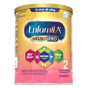 Sữa bột Enfamil A+ 2 Neuropro - 400g