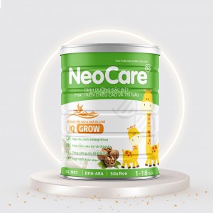 Sữa bột NeoCare IQ grow 900g (1-18 tuổi) tặng 2 lọ yến sào khi mua 1 lon