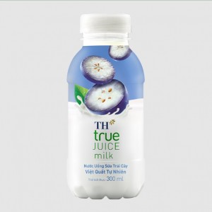 Nước uống sữa trái cây TH True Juice Milk hương việt quất 300ml