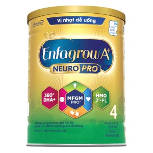 Sữa bột Enfagrow A+ Neuropro 4 830g vị nhạt dễ uống
