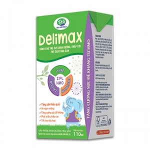 1 Lốc Sữa nước pha sẵn Pedia Delimax 110ml 