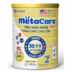 Sữa Meta Care Opti 2+ 850G (2-10 tuổi)