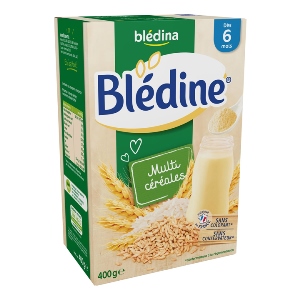 Bledine bột lắc sữa vị lúa mạch cho bé từ 6m+