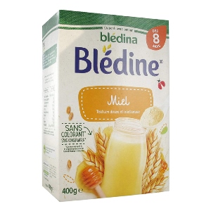 Bledine bột lắc sữa vị mật ong cho bé từ 8m+