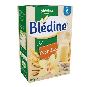 Bledine bột lắc sữa vị vani 400g (6m+)