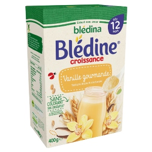 Bledine bột lắc sữa vị vani cho bé từ 12m+