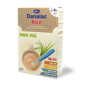 Danalac bột ăn dặm gạo bổ sung vitamin thuỵ sĩ
4m+