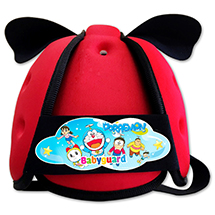 Mũ bảo vệ đầu cho bé BabyGuard (Đỏ) logo Doremon 03