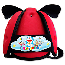 Mũ bảo vệ đầu cho bé BabyGuard (Đỏ) logo Doremon 02