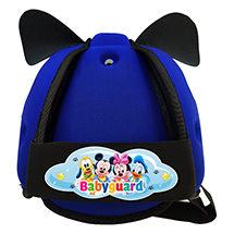 Mũ bảo vệ đầu cho bé BabyGuard (Xanh Bích) logo Mickey 
