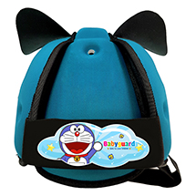 Mũ bảo vệ đầu cho bé BabyGuard (Xanh Ngọc) logo Doremon 01