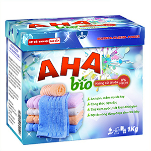 Bột giặt cao cấp AHA Bio 1kg